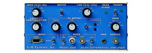 A-M Systems  Model 3000  AC/DC Differential Amplifier