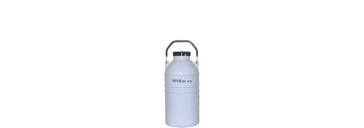 Minitube  MVE SC 4/2 V  Liquid Nitrogen Dry Shipper, Volume: 3.6 l
