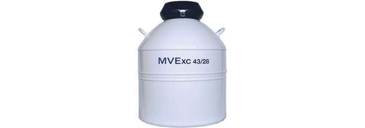 Minitube  MVE XC 43/28  Liquid Nitrogen Cryo container, 42.2 l