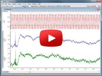 Removing mains hum from data (HumRemove)