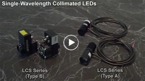 Video: Mightex Multi Wavelength collimated LED